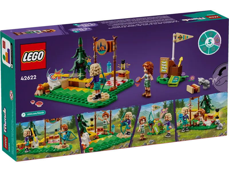 LEGO 42622 - ADVENTURE CAMP ARCHERY RANGE - Image 6