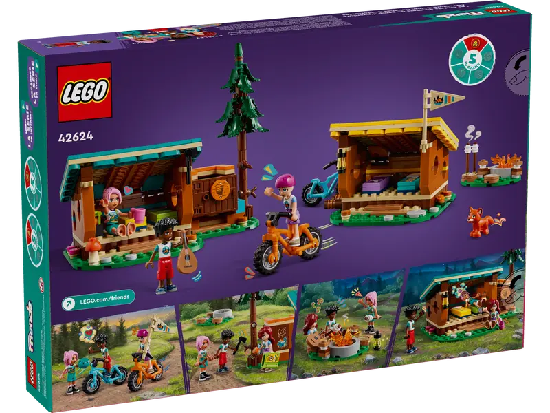 LEGO 42624 - ADVENTURE CAMP COZY CABINS - Image 7