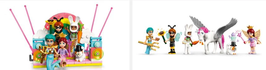 LEGO 42661 FRIENDS - COSTUME PARTY WITH UNICORN AND FAIRY - Image 4