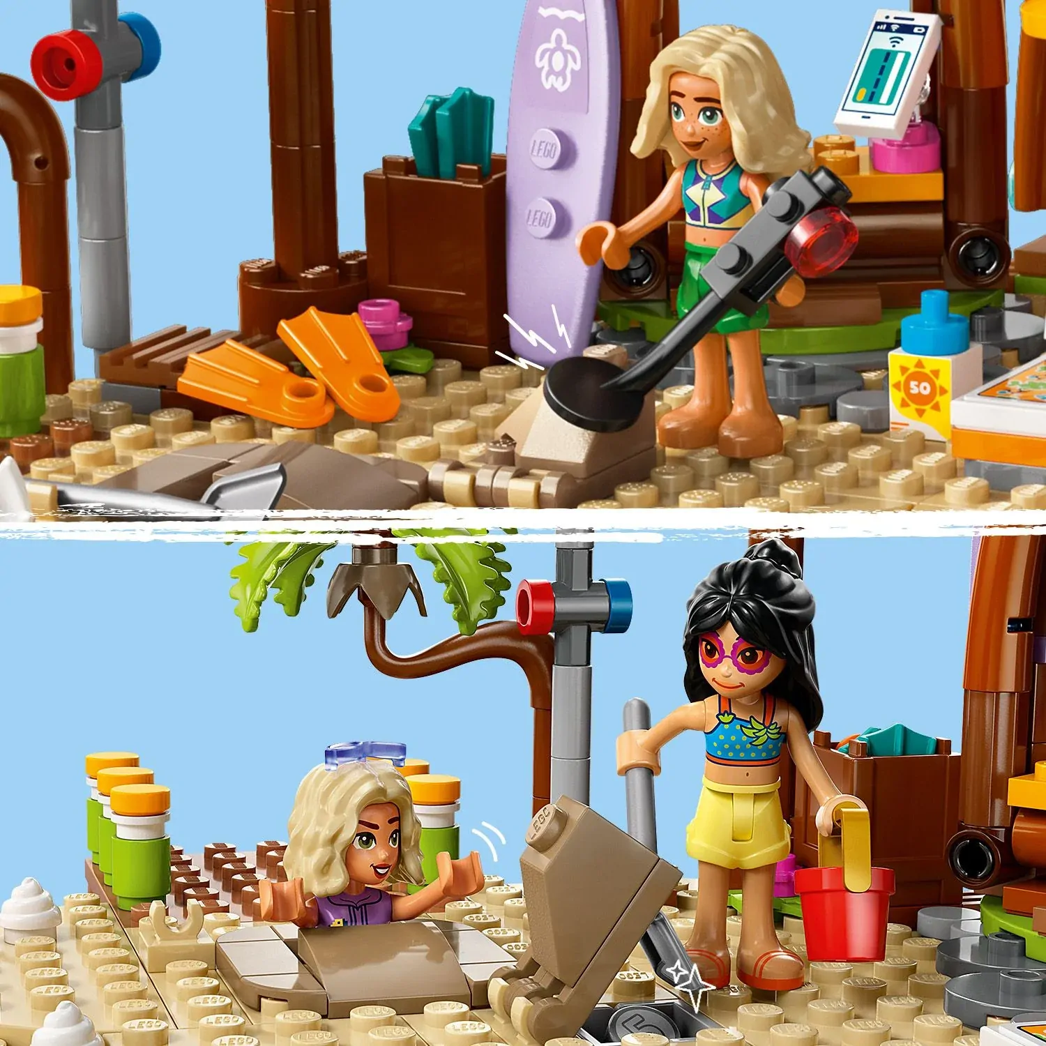 LEGO 42673 FRIENDS - FAMILY VACATION BEACH RESORT - Image 3