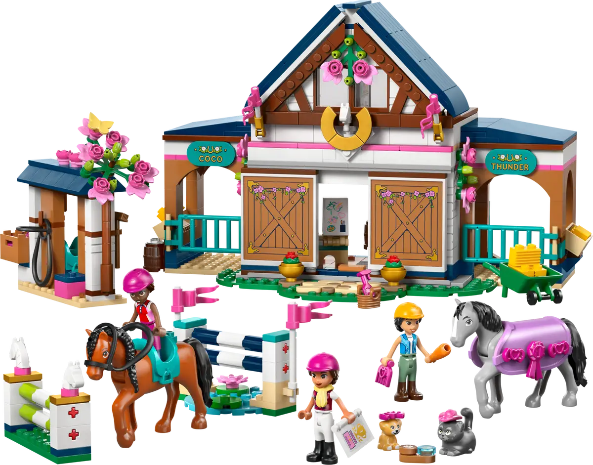 LEGO 42688 FRIENDS - HORSE STABLE AND RIDING ACADEMY - Image 2