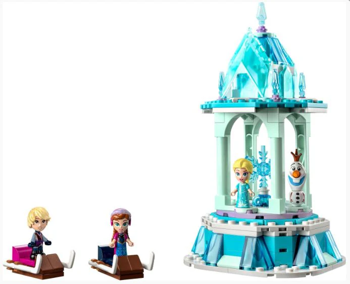 LEGO 43218 DISNEY - ANNA AND ELSA'S MAGICAL CAROUSEL - Image 2