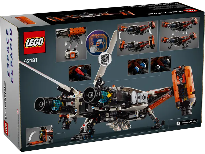 LEGO 42181 TECHNIC - VTOL HEAVY CARGO SPACESHIP LT 81 - Image 2