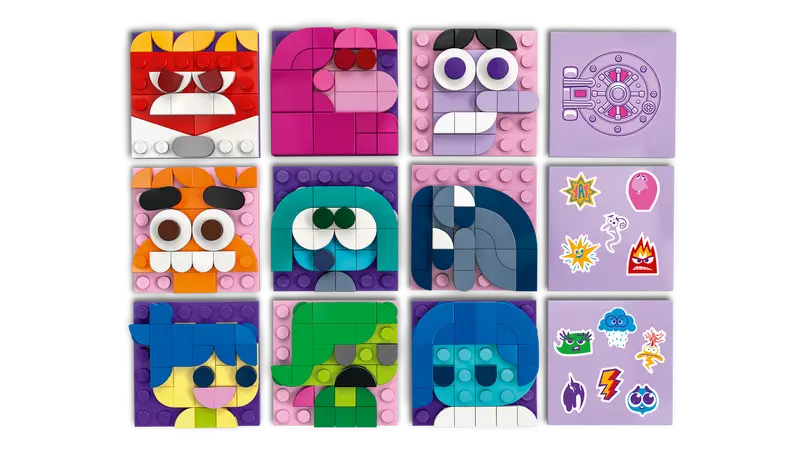 LEGO 43248 DISNEY INSIDE OUT 2 MOOD CUBES - Image 6