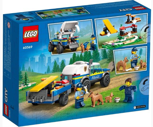 LEGO 60369 CITY MOBILE POLICE DOG TRAINING - Image 3