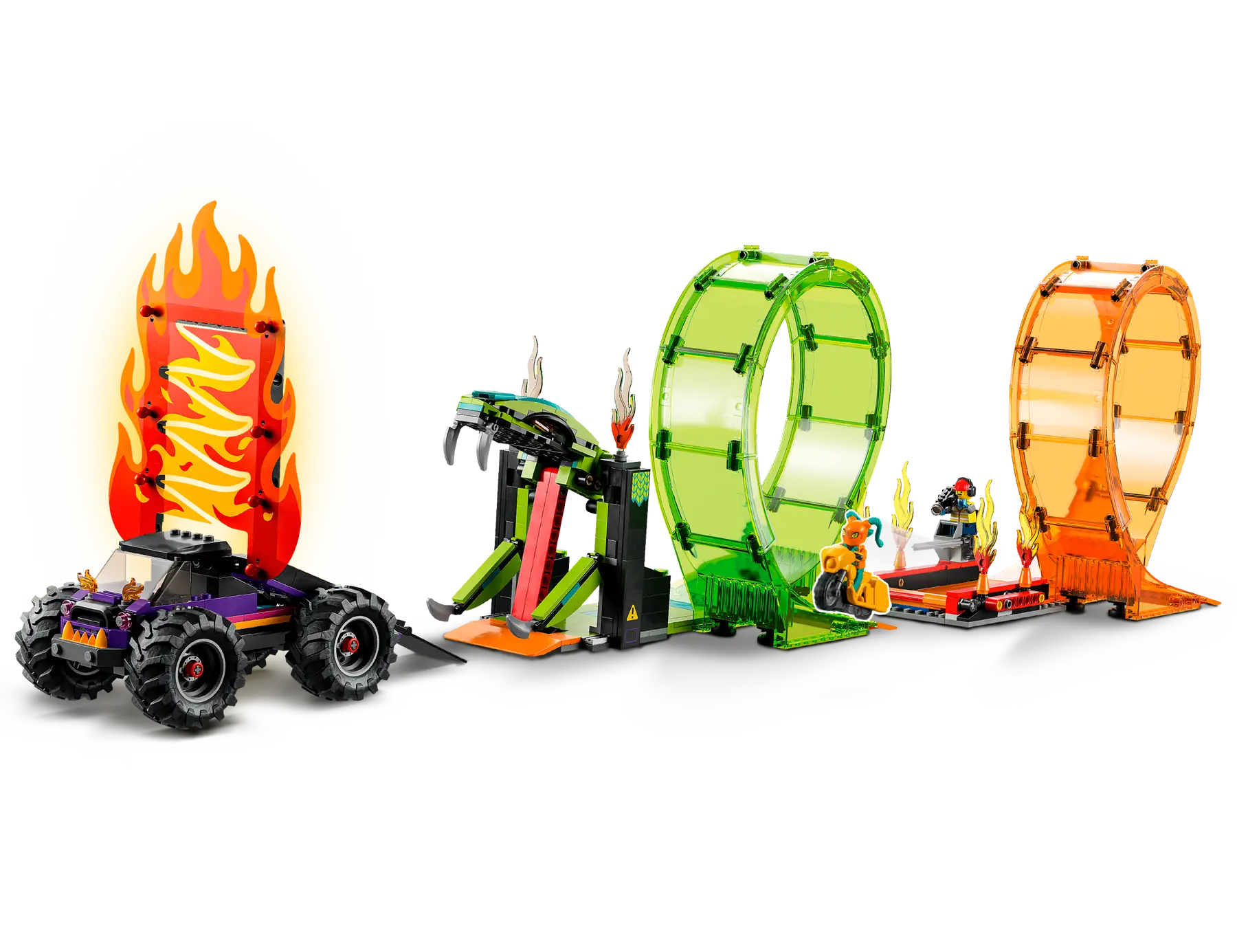 LEGO - CITY - 60339 DOUBLE LOOP STUNT ARENA - Image 5