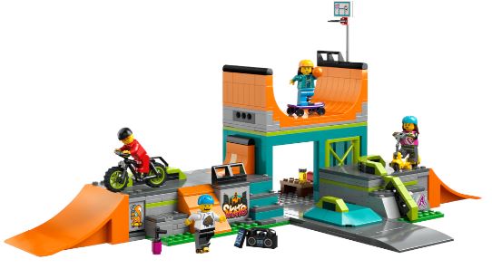 LEGO 60364 CITY - STREET SKATE PARK - Image 3