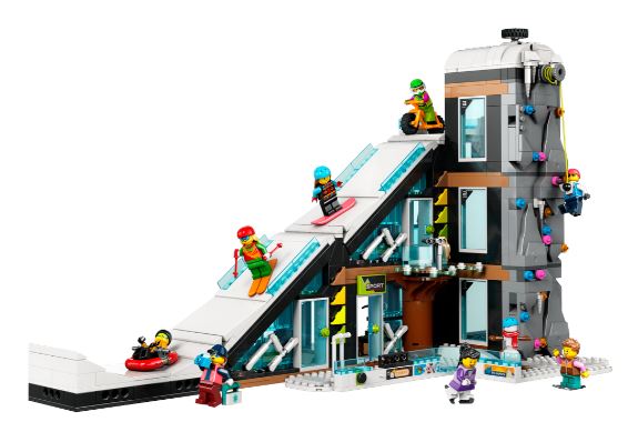 LEGO 60366 CITY - SKI AND CLIMBING CENTRE - Image 3