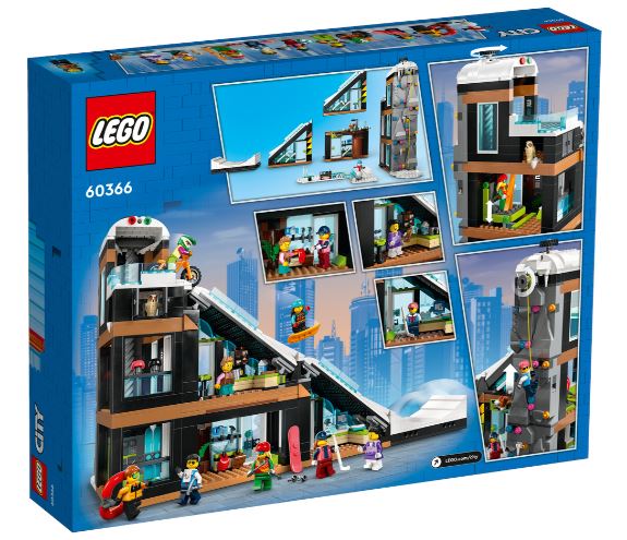 LEGO 60366 CITY - SKI AND CLIMBING CENTRE - Image 7