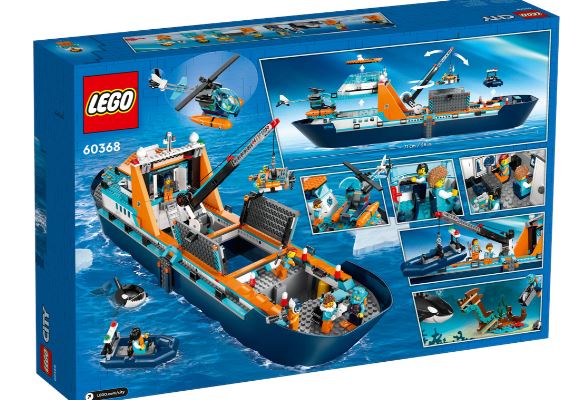 LEGO 60368 CITY - ARTIC EXPLORER SHIP - Image 4