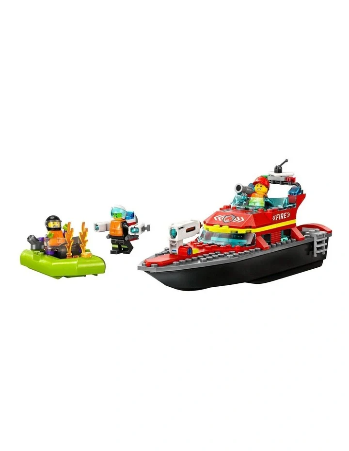 LEGO 60373 CITY FIRE RESCUE BOAT - Image 2