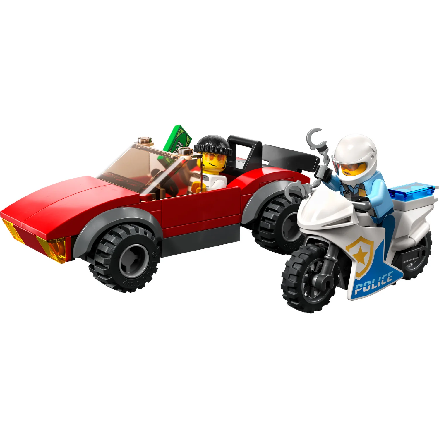 LEGO 60392 CITY POLICE BIKE CAR CHASE - Image 2