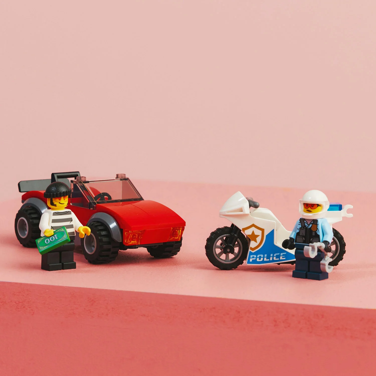 LEGO 60392 CITY POLICE BIKE CAR CHASE - Image 3