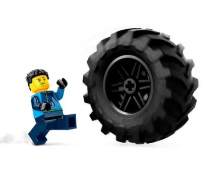 LEGO 60402 CITY - BLUE MONSTER TRUCK - Image 4
