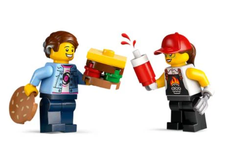 LEGO 60404 CITY - BURGER TRUCK - Image 5
