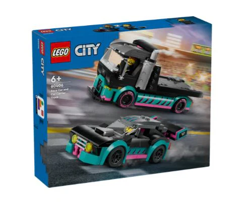 LEGO 60406 CITY - RACE CAR AND CAR CARRIER TRUCK