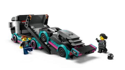 LEGO 60406 CITY - RACE CAR AND CAR CARRIER TRUCK - Image 3