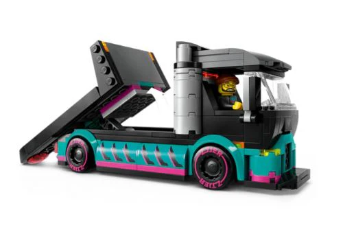 LEGO 60406 CITY - RACE CAR AND CAR CARRIER TRUCK - Image 6