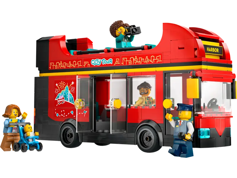 LEGO 60407 - RED DOUBLE-DECKER SIGHTSEEING BUS - Image 2