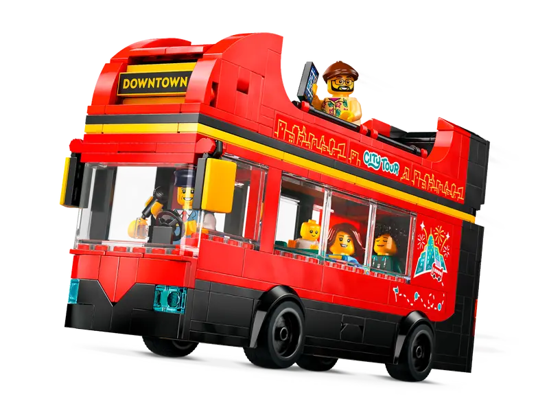 LEGO 60407 - RED DOUBLE-DECKER SIGHTSEEING BUS - Image 3