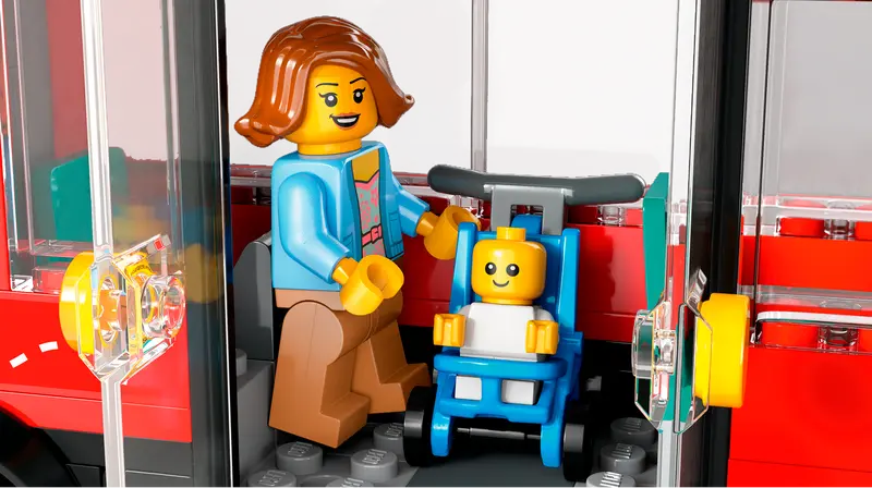 LEGO 60407 - RED DOUBLE-DECKER SIGHTSEEING BUS - Image 6