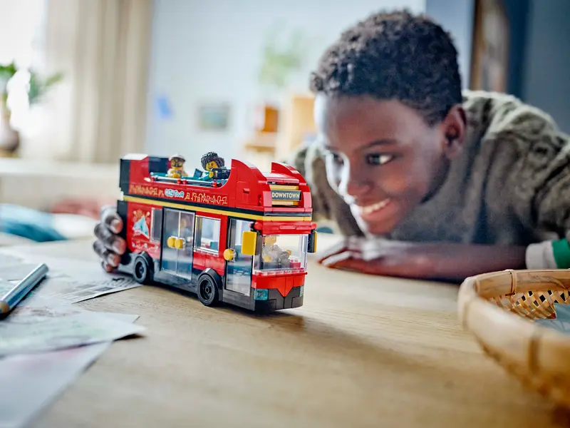 LEGO 60407 - RED DOUBLE-DECKER SIGHTSEEING BUS - Image 9