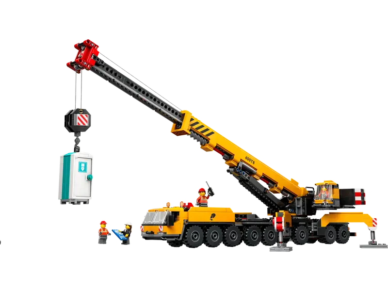 LEGO 60409 - YELLOW MOBILE CONSTRUCTION CRANE - Image 3