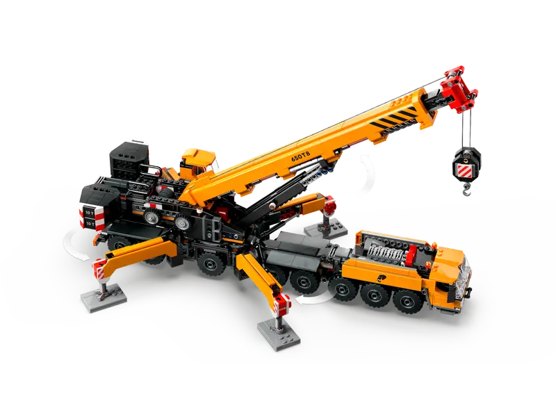 LEGO 60409 - YELLOW MOBILE CONSTRUCTION CRANE - Image 6