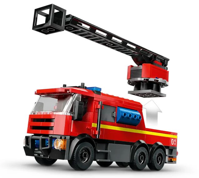 LEGO 60414 FIRE STATION WITH FIRE TRUCK - Image 4
