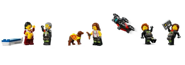 LEGO 60414 FIRE STATION WITH FIRE TRUCK - Image 7