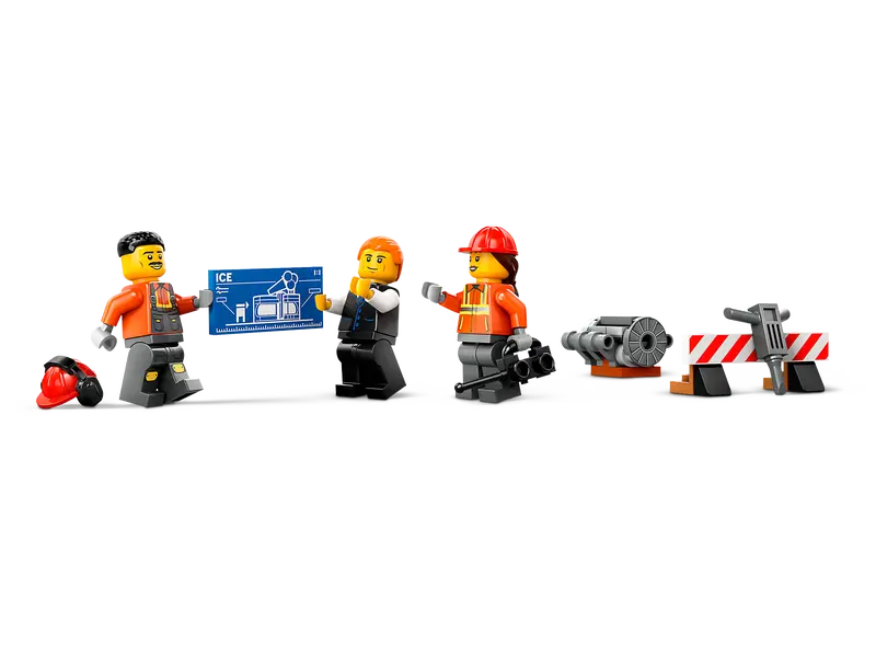 LEGO 60420 CITY - YELLOW CONSTRUCTION EXCAVATOR - Image 7