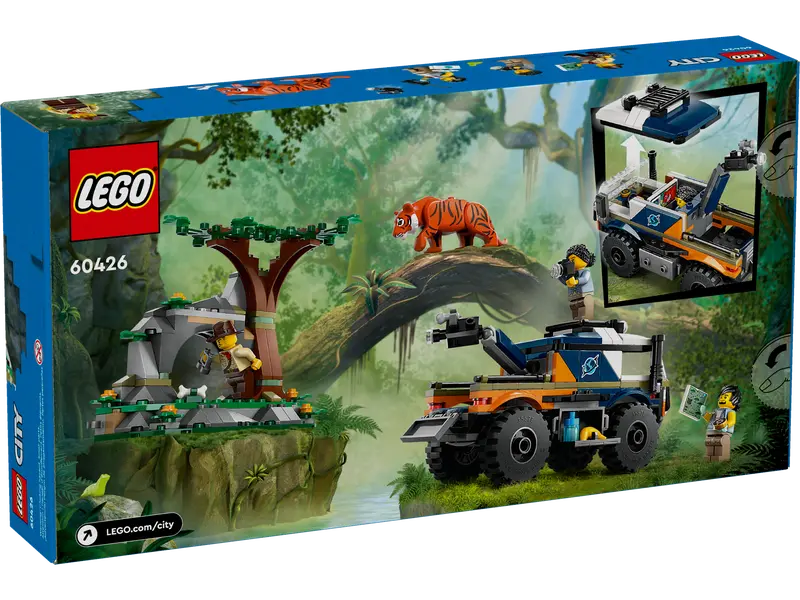 LEGO 60426 - JUNGLE EXPLORER OFF-ROAD TRUCK - Image 6
