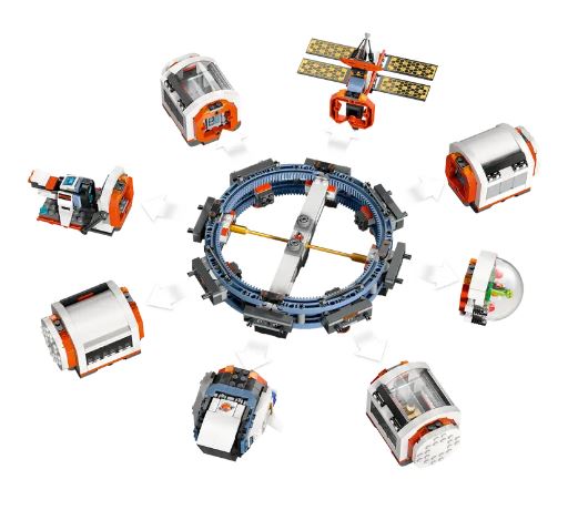 LEGO 60433 - CITY - MODULAR SPACE STATION - Image 4