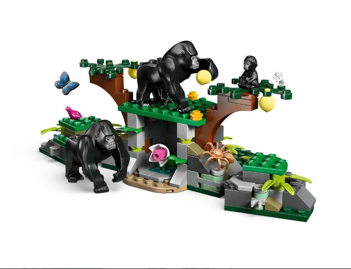 LEGO 60437 CITY - JUNGLE EXPLORER HELICOPTER AT BASE CAMP - Image 4