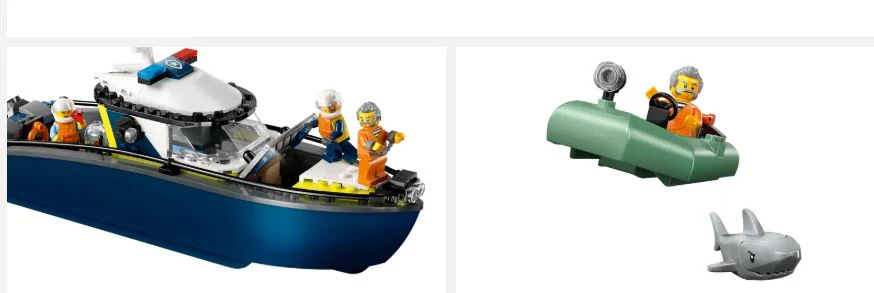 LEGO 60456 CITY - POLICE BOAT CHASE - Image 3