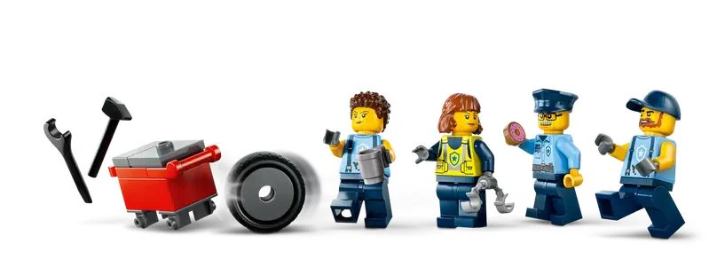 LEGO 60457 CITY - CUSTOM POLICE CAR GARAGE - Image 2