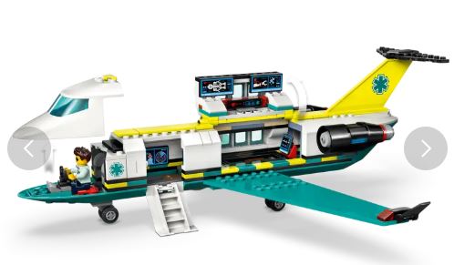 LEGO 60465 CITY EMERGENCY AIR AMBULANCE AIRPLANE - Image 5
