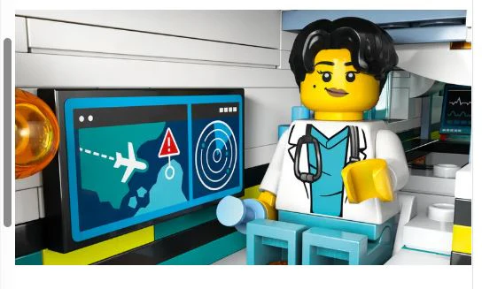 LEGO 60465 CITY EMERGENCY AIR AMBULANCE AIRPLANE - Image 6