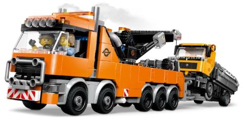 LEGO 60467 CITY - HEAVY DUTY RECOVERY TOW TRUCK WITH TRAIN - Image 5