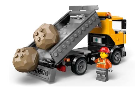 LEGO 60467 CITY - HEAVY DUTY RECOVERY TOW TRUCK WITH TRAIN - Image 6