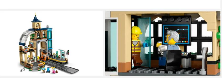 LEGO 60469 CITY - CENTRAL TRAIN STATION - Image 4