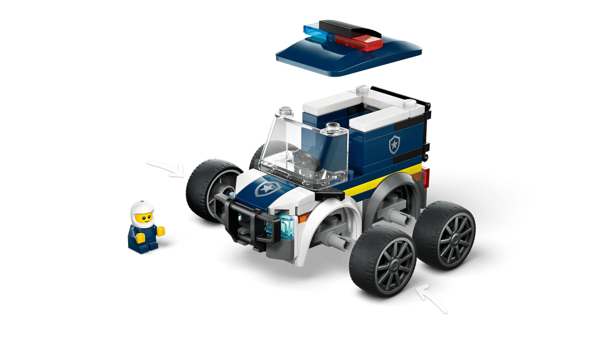 LEGO 60481 CITY RIDES - POLICE TRUCK - Image 3