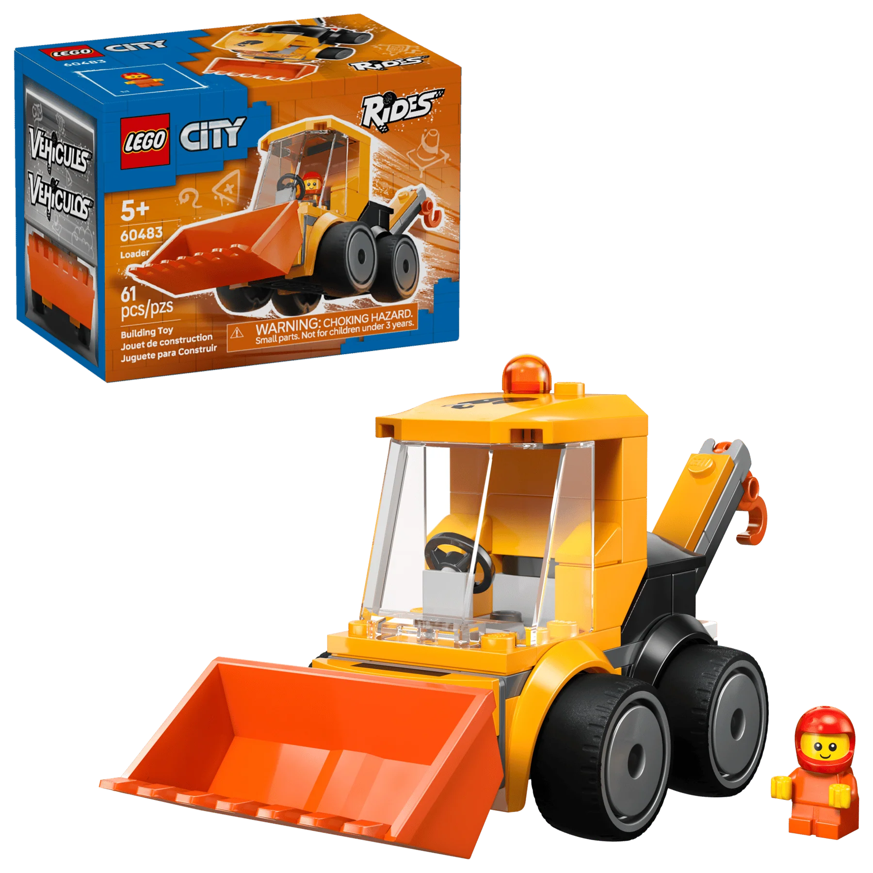 LEGO 60483 CITY - CONSTRUCTION LOADER