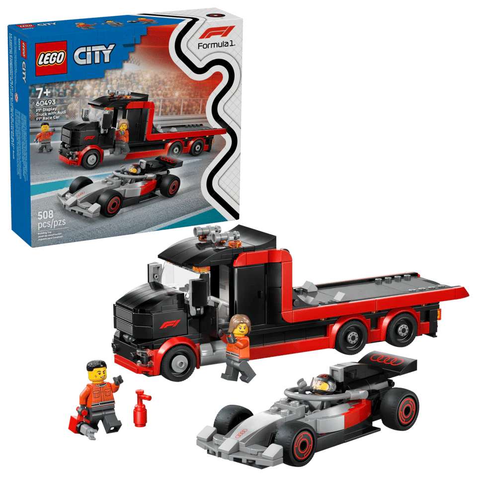 LEGO 60493 CITY - F1 DISPLAY TRUCK WITH AUDI F1 RACE CAR