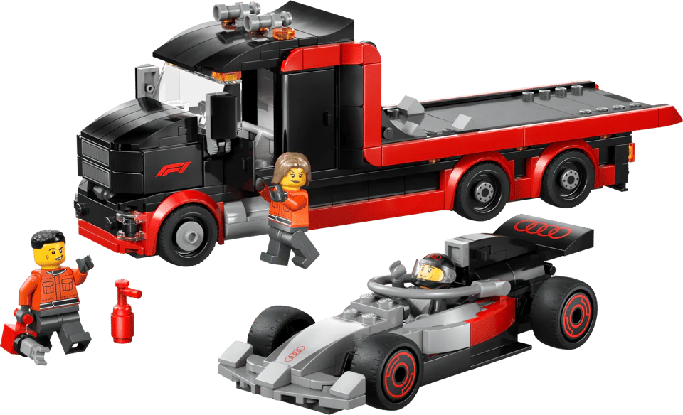 LEGO 60493 CITY - F1 DISPLAY TRUCK WITH AUDI F1 RACE CAR - Image 2