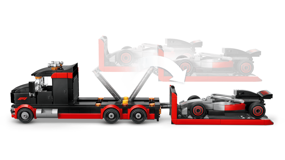 LEGO 60493 CITY - F1 DISPLAY TRUCK WITH AUDI F1 RACE CAR - Image 4
