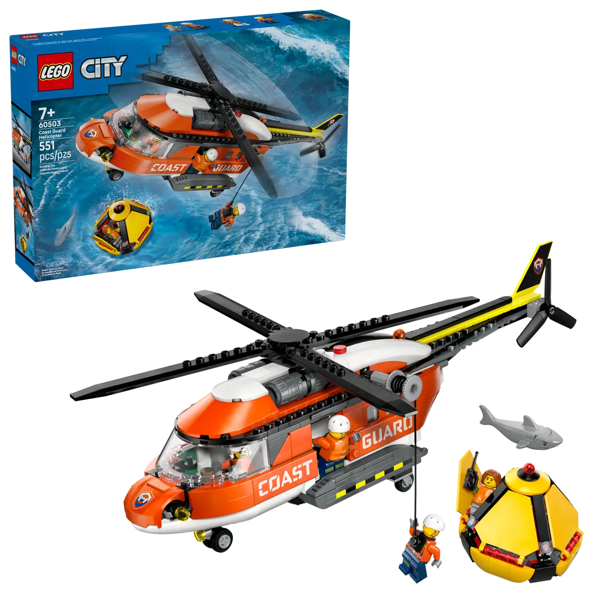 LEGO 60503 CITY - COAST GUARD HELICOPTER