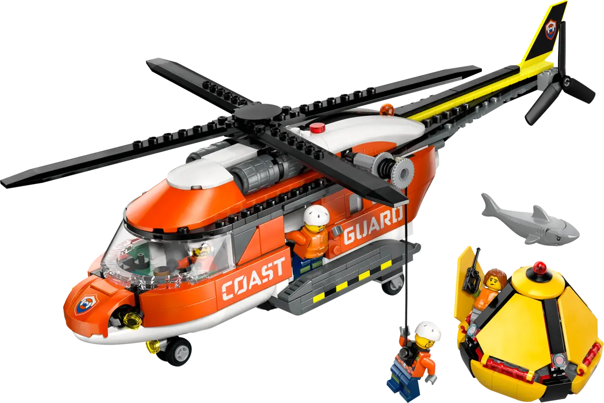 LEGO 60503 CITY - COAST GUARD HELICOPTER - Image 2