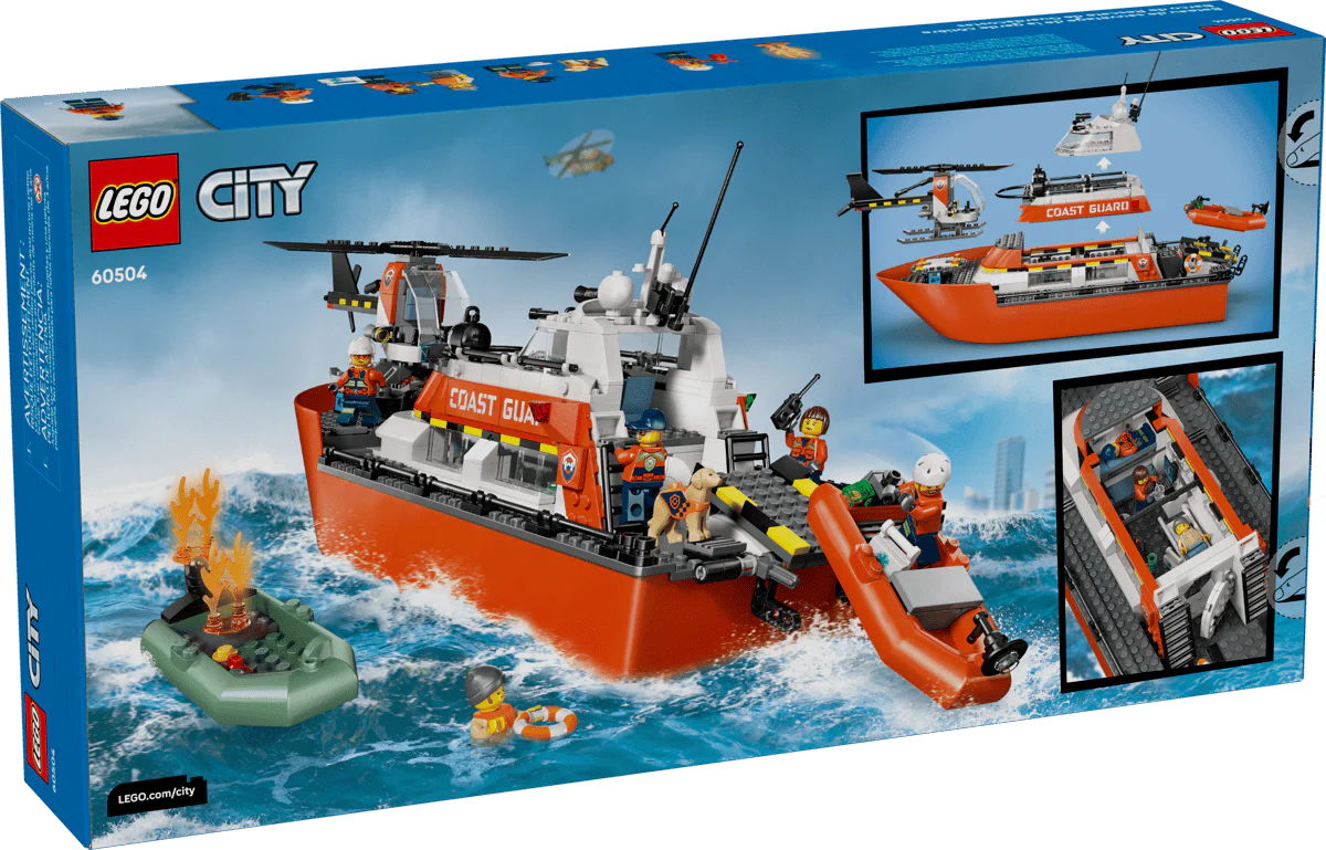 LEGO 60504 CITY - COAST GUARD RESCUE BOAT - Image 7