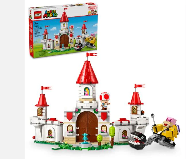 LEGO 71435 - SUPER MARIO - BATTLE WITH ROY AT PEACH'S CASTLE - Image 2